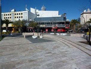 Kimberley Quartzite utilised in Northbridge Piazza, Perth, Western Australia.