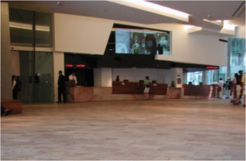 Kimberley Quartzite utilised in the National Gallery of Victoria at Federation Square, Melbourne.