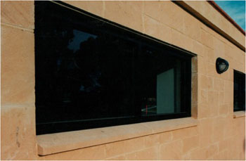 One Course Window Sill One Course Window Sill