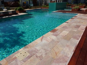 Kimberley Sandstone - Twilight Collection Tiles and Single Bullnose.