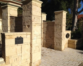 Natural Tamala Quarry Cut Limestone Cladding Perth