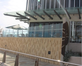 Natural Tamala ‘Diamond Cut’ Limestone Cladding Perth