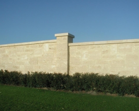 Natural Tamala ‘Diamond Cut’ Limestone Cladding Perth