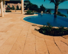 Natural Tamala Limestone Pavers Perth