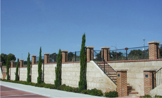 retaining walls