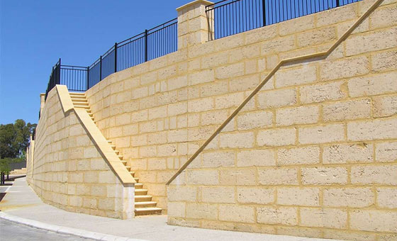 Limestone Blocks Perth Reconstituted Wa - Limestone Retaining Walls Perth