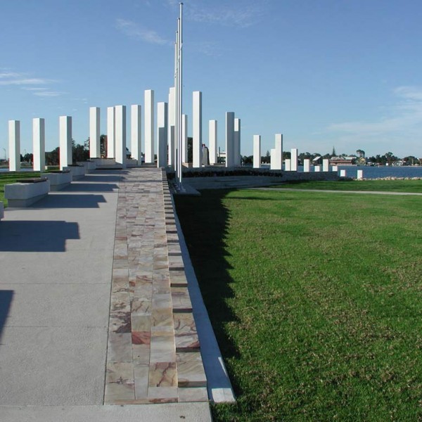 Mandurah War Memorial, Mandurah Limestone, Limestone Blocks, Stone